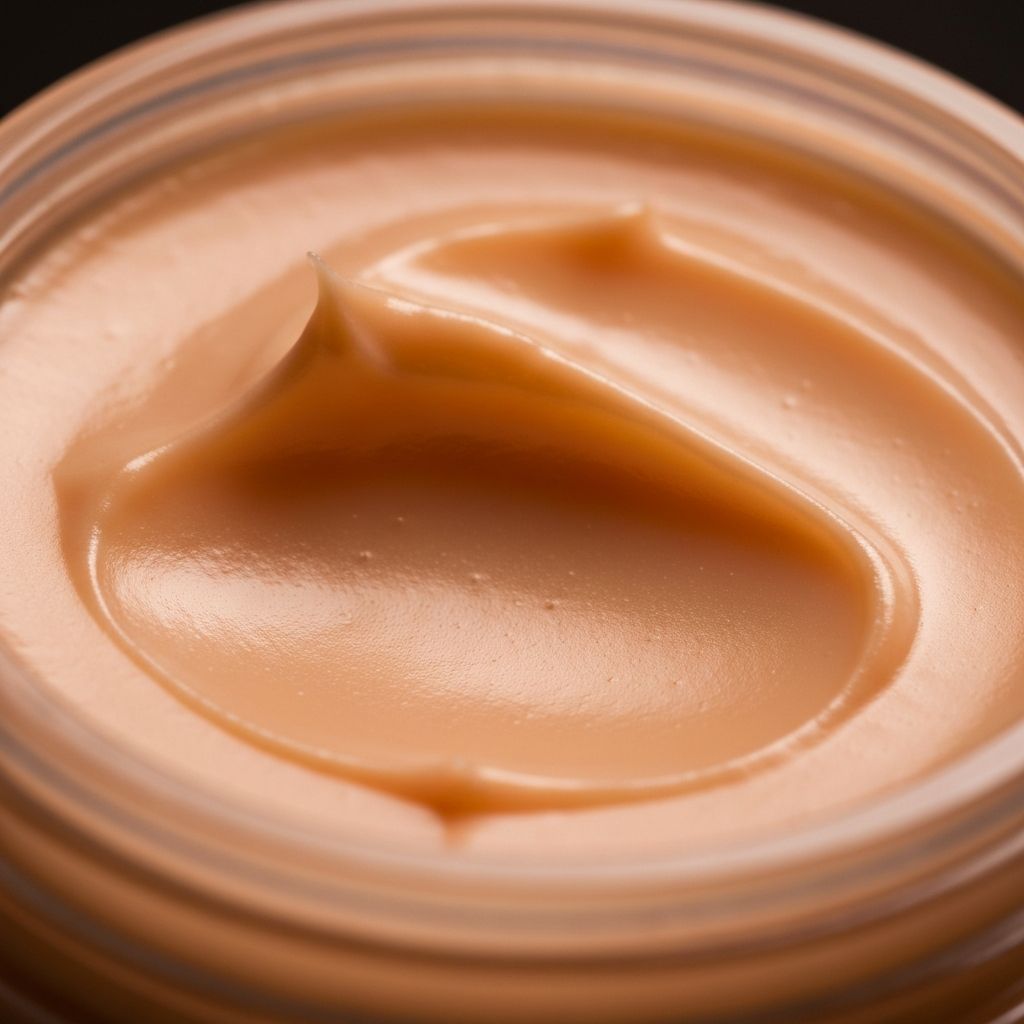 Bogata konsystencja produktu pielęgnacyjnego