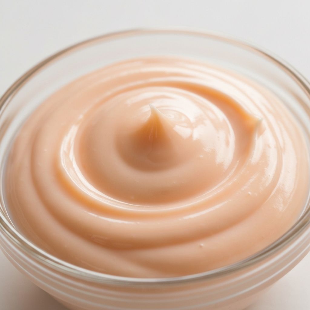 Tekstura kremowego produktu nawilżającego